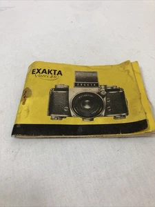 Exakta  Varex  11b Instruction Booklet - Bild 1 von 1