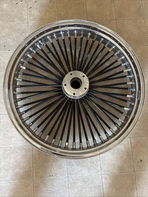 Harley 21” Front Wheel Ride Wright Dna Fat Daddy Spoke Touring Softail Heritage - Image 1 of 4