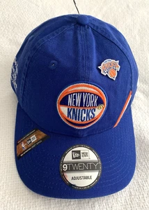 NY KNICKS MÜTZE NEW ERA 9TWENTY CAP MIT PIN DRAFT SERIES MSG NBA BASKETBALL - Bild 1 von 8