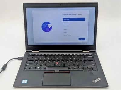 Lenovo ThinkPad X1 Carbon 4th Gen 14" FHD I7-6600U 256GB 16GB W11P Webcam *READ* - Image 1 of 4