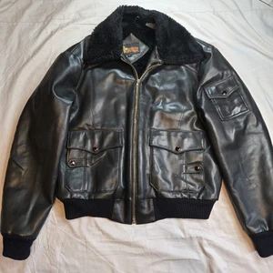 Giacca Bomber Vintage Hi Gear Donna Foderata Sherpa Taglia Large Ecopelle - Foto 1 di 17