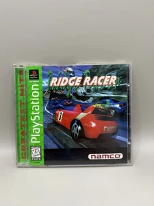 Ridge Racer (PlayStation PS1, 1997) Greatest Hits CIB Completo Raro - Imagen 1 de 6