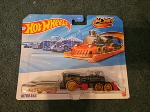 2025 Hot Wheels Track Fleet NITRO RAIL TRAIN Mattel 1/64 Neu Sammlung  - Bild 1 von 2