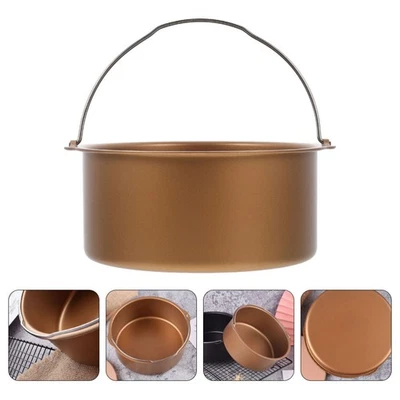  Backform Rund Backformen Für Heißluftfritteuse Kuchenform Zum Backen - Bild 1 von 4