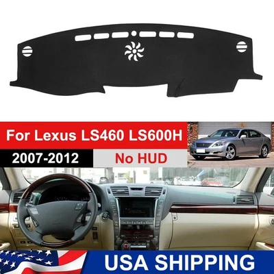 Leather Car Dashboard Cover Dash Pretector Mat For Lexus LS460 600 2007-2012 Foto 1 de 4