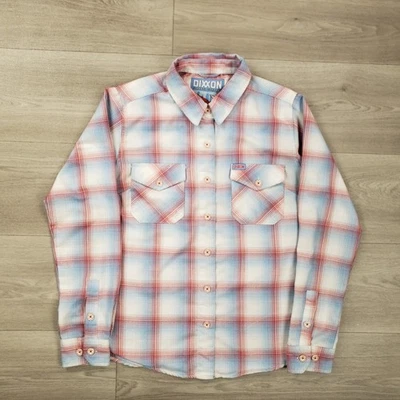 Dixxon 'The Windy City" Flannel Shirt Women's Medium Plaid Long Sleeve Chicago - Image 1 of 4