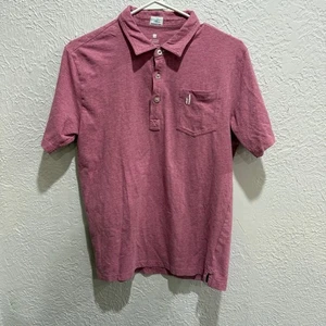 johnnie-O Poloshirt Jungen 14 Prep Rot Baumwolle Top Zustand - Bild 1 von 4