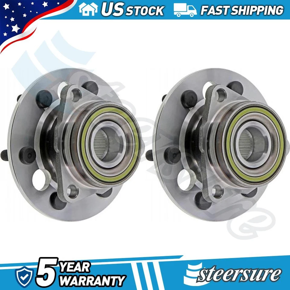 Conjunto de cojinete y buje de rueda delantera para Chevrolet K1500 1988-1991 Foto 1 de 4