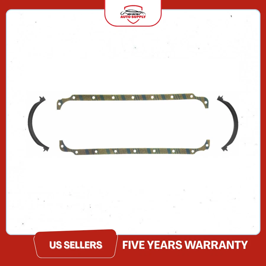 OS6566C-2 Felpro Set Oil Pan Gaskets New for Le Baron Town and Country Truck Ram - Image 1 of 2