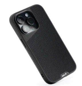Mous - Case for iPhone 14 Pro Max Protective - Black Leather Limitless 5.0 - Picture 1 of 2