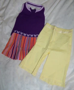 THE CHILDRENS PLACE BABY CLOTHES SKORT/SKIRT HALTER TOP PANTS LOT - Picture 1 of 7
