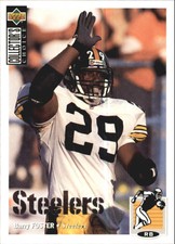 1994 Collector's Choice Silver Steelers Football Card #333 Barry Foster