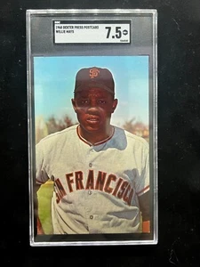 1968 DEXTER PRESS Willie Mays SAN FRANCISCO GIANTS VINTAGE ANNI 60 SGC 7,5 - Foto 1 di 2