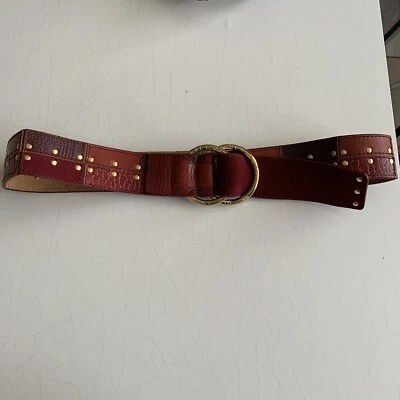 michael kors woman leather patch XL belt - Image 1 of 4