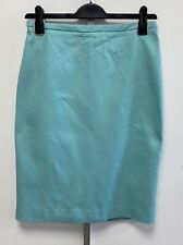 NEW! Pure Collection UK12 Eur40 US8 spearmint textured lined pencil skirt