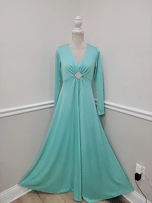 VESTIDO MAXI CAMPESINO DE COLECCIÓN/cintura imperio/pradera/pionero/hippie/Vestido de anfitriona  Foto 1 de 4