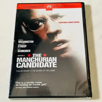 The Manchurian Candidate - DVD - New / Sealed - Denzel Washington Widescreen - Image 1 of 2