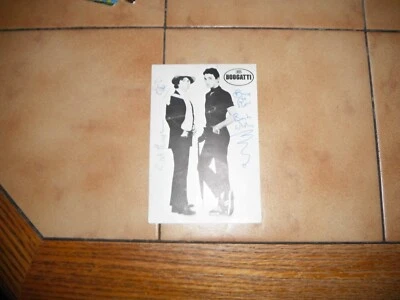Autogrammkarte von Boogatti - Bild 1 von 2