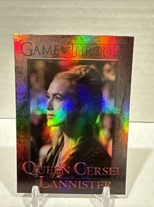 2015 Game Of Thrones Season 4 Queen Cersei Lannister Rainbow Foil #51 - Picture 1 of 2
