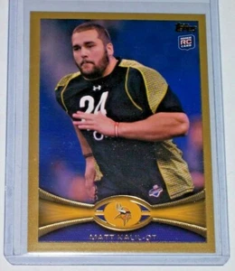 Topps Gold Rookie Parallel Matt Kalil 2012/USC Vikings Panthers radiocontrol - Imagen 1 de 1