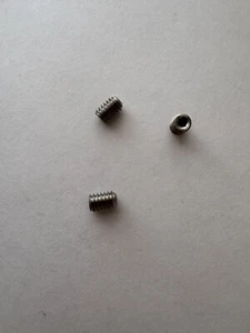 STAINLESS STEEL SOCKET SET SCREWS. 12/24 x 5/16” CUP POINT. 3 PCS. 18-8 NEW - Picture 1 of 1