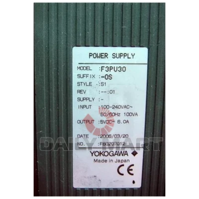 Nuevo módulo de fuente de alimentación YOKOGAWA F3PU30-0S en caja Foto 1 de 2