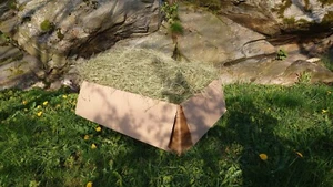 Heu 10 kg - Bergwiesenheu Futter & Einstreu für Meerschweinchen, Kaninchen, etc. - Bild 1 von 3