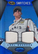 2016 Certified Sprint Cup Swatches Mirror Blue #9 Carl Edwards /50