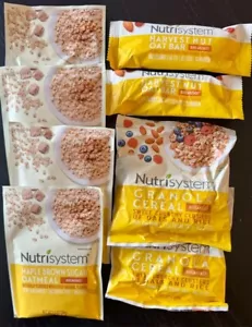 ~*Nutrisystem Oatmeal~ Granola Cereal~ Harvest Nut Bars* Dates In Pictures *~ - Picture 1 of 2