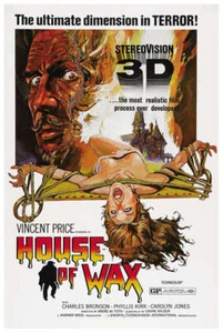 Póster clásico de la película House of Wax 1953 - Charles Bronson - Estados Unidos - Imagen 1 de 6