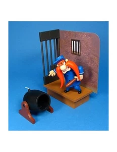 DC DIRECT LOONEY TUNES SERIES 3 YOSEMITE SAM BIG HOUSE DIORAMA ACTION FIGURE NEW - Foto 1 di 2