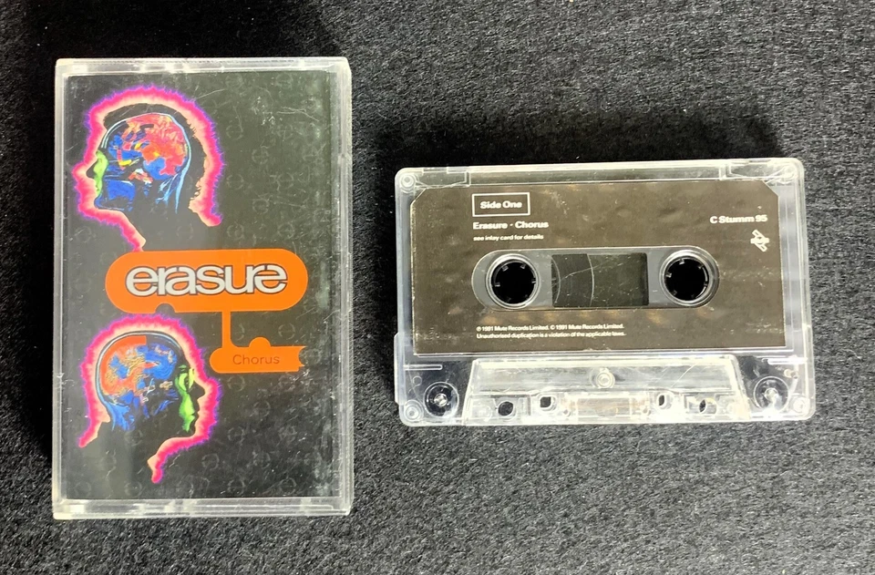 Erasure – Chorus, UK Cassette - Image 1 of 4