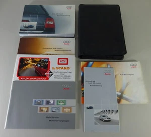 Bordmappe + Betriebsanleitung Audi A6 / C5 Avant + Quattro Stand 12/2003 - Bild 1 von 2