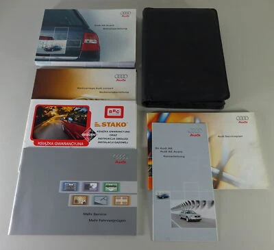 Bordmappe + Betriebsanleitung Audi A6 / C5 Avant + Quattro Stand 12/2003 - Bild 1 von 2