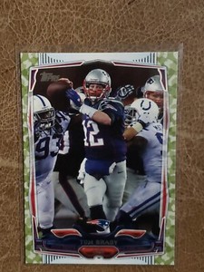 2014 Topps Camo Football - #52 - #105/399 - Tom Brady - New England PATRIOTS!