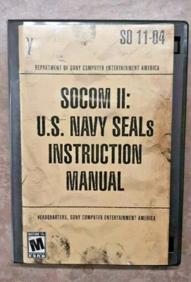 PlayStation 2 SOCOM: US Navy Seals Combined Assault Sony PS2 - Image 1 of 2