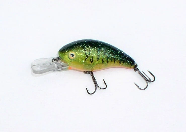 RARITÄT: Manns Baby 8- Wobbler Magic Green, 5,5cm, 13 Gramm, bis 2,40 Meter tief - Bild 1 von 1