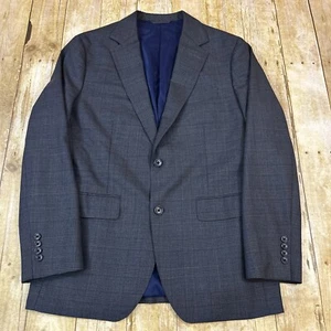 Blazer Bonobos Calce Ajustado Tweed Lana Glen Cuadros Lanificio T G Di Fabio 38S - Imagen 1 de 14