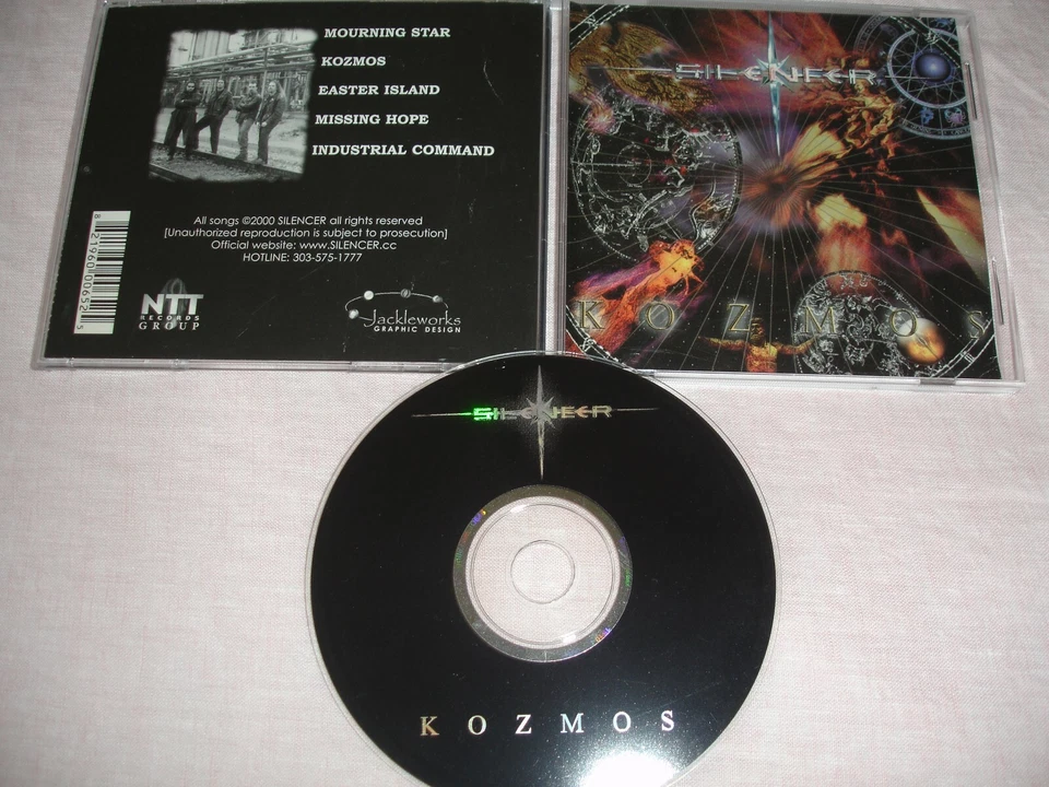 SILENCER - Kozmos CD 2000  NTT Records   ICED EARTH  Power Metal - Image 1 of 1