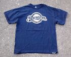 Milwaukee Brewers #8 Ryan Braun MLB Baseball Shirt ~ Men's XL ~ Blue MLBGM