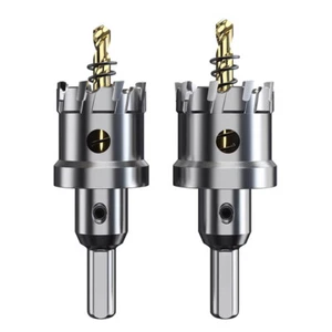 12 mm-120 mm Hartmetall Bohrer Lochsäge Edelstahl Holz Metall Legierung Fräser - Bild 1 von 42