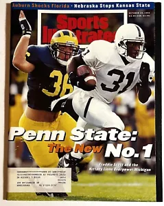 Penn State Football ~ 1994 Sports Illustrated Magazine mit Poster - Bild 1 von 2