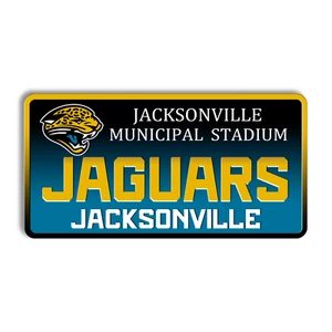 Metal sign Jacksonville Jaguars vintage Jacksonville Jaguars home stadium sign - Picture 1 of 5