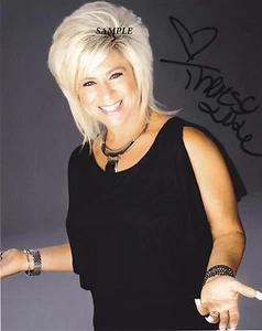 THERESA CAPUTO #1 REPRINT AUTOGRAPHED SIGNED 8X10 PHOTO LONG ISLAND MEDIUM RP - Picture 1 of 1