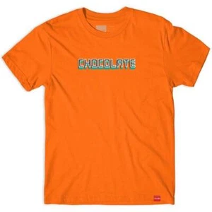 Mens T-shirt Chocolate Bar Orange - Picture 1 of 1