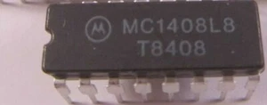 Lot of 2 - MC1408L8 MOTOROLA - 8-bit D/A Converter DIC16 DAC0808 MC1408P - 2pcs - Picture 1 of 1