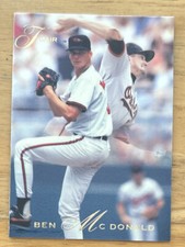 1993 Fleer Flair Ben McDonald Baseball Card #152 Orioles High Grade NM