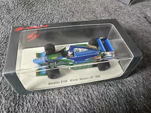 1/43 Spark S4481 Michael Schumacher Benetton B194 Vincitore GP Monaco 1994 - Foto 1 di 2