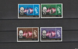 BRITISCHES ANTARKTISCHES GEBIET 1966 SG 16/19 POSTFRISCH - Bild 1 von 1