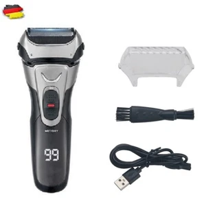 Rasierer Herren Elektrisch Herrenrasierer Rasierapparat Rasierer Nass&Trocken - Bild 1 von 13